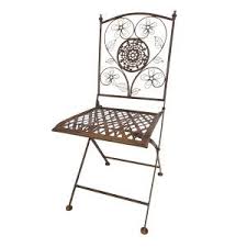 Antique Country Folder Chair In Copper Metal Bistro Chairs Bistro Chairs Outdoor Furniture Acrylic