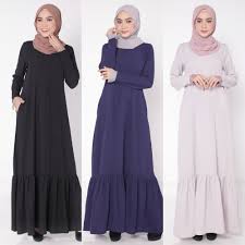 Memilih bahan dasar pembuatan busana muslim, tentunya menjadi salah satu pertimbangan yang tidak boleh kamu lewatkan. Dress Muslimah Moden Off 79 Www Daralnahda Com