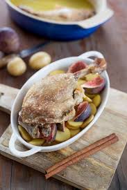 Enten Confit Mit Zimt Feigen Kartoffeln A La Sarladaise Confit De Canard A La Cannelle Rezept Franzosisch Kochen Rezept Franzosisch Kochen Hauptspeise Hauptspeisen Rezepte