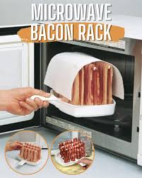 These ideas will inspire you to use all your bacon. Microwave Bacon Rack Magneticlemon