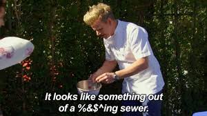 Since the scottish chef began invading kitchens in the eighties and living rooms in the aughts, he's always been … offputting. Gif Home Cooks Disgusting Shady Animated Gif On Gifer