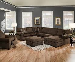 Pin By Becca On Living Room Ideas Brown Living Room Brown Sectional Sofa Living Room Grey