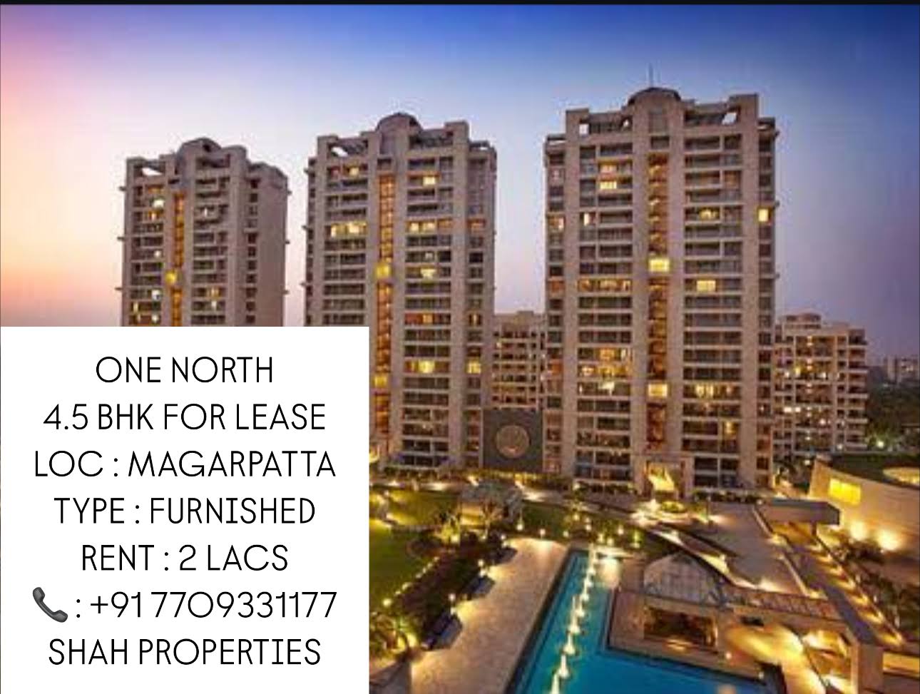 ONE NORTH RENTAL product image