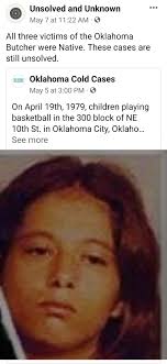 On May 12th, 2000, Regina Marie Curtis, 16, was reported as a juvenile  runaway in SW OKC. On June 22nd, 2000, a skull and other skeletal remains  were found at Lake Draper