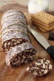 Perché sebbene abbia tutti questi senza, purtroppo le calorie c'è le ha tutte. Salame Al Cioccolato Mammachechef