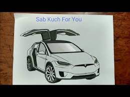 Today i'll show you how to draw a car tesla model x. 2 How To Draw Suv Car Tesla Model X Step By Step Easily Youtube