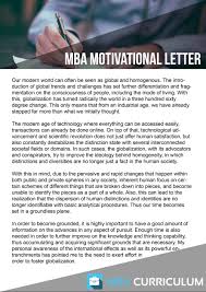 Sample motivation letter for master's degree and bachelor's degree. Mba Application Motivation Letter Sample By Mbadocumentsamples On Deviantart