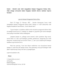 Kamu akan berpindah ke sekolah baru setelah usiaku menjangkau 15 tahun, nenekku telah meninggal dunia. Karangan Thn 4