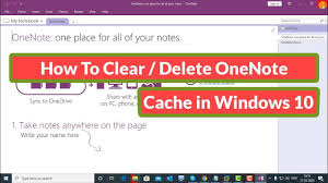 If you want to reconfirm whether the dns cache is removed with success, you can use another command to realize the goal.in detail, input ipconfig /displaydns and tap enter. How To Clear Delete Onenote Cache In Windows 10 Youtube