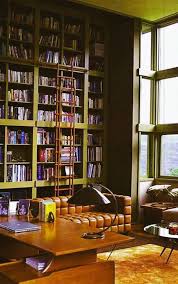 Source The Reading Nook Tumblr I Do Not Own This Photo Cool Library I Like That Couch Also Home Libraries Home Library Home
