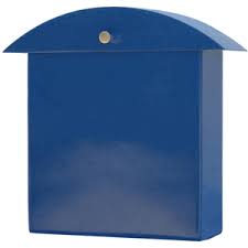 contemporary bonita blue monet wall mounted mailbox mounted mailbox wall mount mailbox wall mount