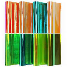 Holographic Self Adhesive Vinyl Green Blue Tones Adhesive Vinyl Sheets Adhesive Vinyl Blue Tones