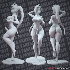 🫦 futanari demon lingerie・ STL File for ・Cults