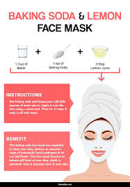 Baking soda benefits for the body. Top 11 Homemade Baking Soda Face Mask Recipes And Benefits Baking Soda Face Mask Lemon Face Mask Lemon On Face