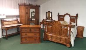 Romantic victorian solid wood bedroom furniture antique royal bedroom set. Six Piece Gothic Victorian Bedroom Suite Antiques Atlas