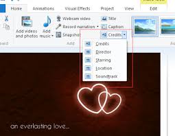 Windows Movie Maker Can Help Add Credits Director Starring Location Or Soundtrack Windows Movie Maker Free Video Editing Software Video Editing Software