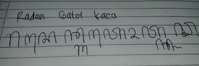 Ia memiliki otot kawat, dan tulang besi. Aksara Jawa Raden Gatot Kaca Brainly Co Id