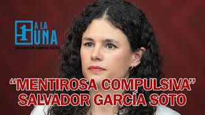 Luisa María Alcalde es una mentirosa compulsiva