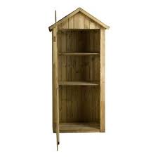 armoire de rangement en bois l 90 x 51 x h 210 cm autres marques armoire rangement rangement terrasse meuble rangement