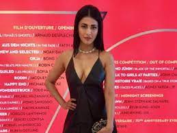 Shruti Haasan graces the Cannes red carpet for Neil Gaiman | Tamil Movie  News - Times of India