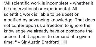Nino Cartabellotta On Twitter Hill Austin Bradford 1965 The Environment And Disease Association Or Causation P 300