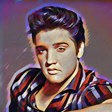 Elvis Portrait Art Print