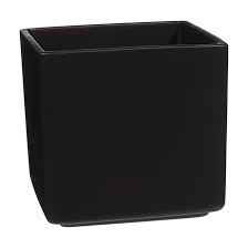 A wide variety of black square planters options are available to you, such as usage condition, material, and plastic type. Scheurich Square Ceramic Planter Pot Anthracite 54951 Rona