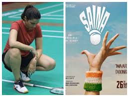 Parineeti chopra,paresh rawal,manav kaul,ankur vikal,meghna malik,shubraojyoti barat are playing lead roles in saina. Saina Biopic Badminton Fans Notice A Blooper In Parineeti Chopra S Poster Hindi Movie News Times Of India