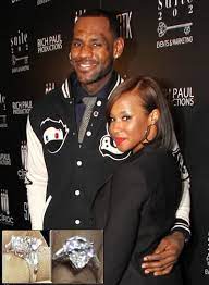 James was 17 years old and a rising basketball star at st. Lebron James Engagement Ring Not Small The Hollywood Gossip