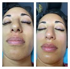 Had this pretty lady yesterday. First pic, someone elses work. 2nd, my  work! 😊