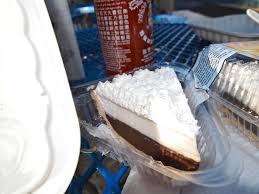 I am from hawaii and have had countless chocolate haupia pies the most famous are from ted's bakery but thought this tasted even better. Haupia Coconut Choclate Cream Pie At Ted S Bakery On The North Shore Picture Of Ted S Bakery Oahu Tripadvisor