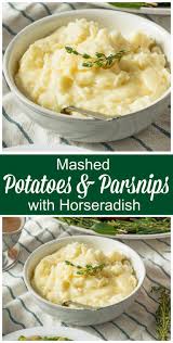 Creamy Mashed Parsnips Potatoes W Horseradish Daring Gourmet Recipe Mashed Parsnips Creamy Mash Parsnips
