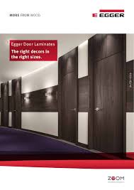 Zoom Door Laminates Brochure