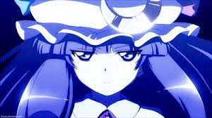 image result for patchouli touhou gif