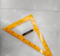 Factory Hot Sale 50cm Yellow Plastic Triangle Teaching Ruler ...