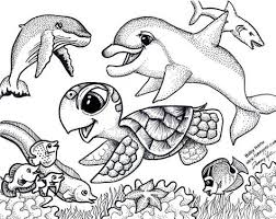 Animals babies coloring coloringpage colouring colouringpage fantasy lineart meadowhaven mermaid nature ocean otter sea. Slim Slots Cute Baby Sea Animal Coloring Pages