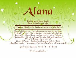 Meaning Of The Name Alana Names With Meaning Names Meant To Be