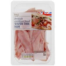 M S British Wafer Thin Ham Ocado