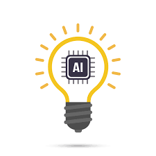 Maybe you would like to learn more about one of these? Ai Artificial Intelligence Technology Bulb Icon 549309 Vector Art At Vecteezy