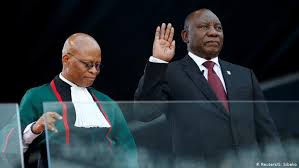 A former trade union and business leader, ramaphosa served as secretary general of the anc from 1991 to 1997 and as its president from 2017. Cyril Ramaphosa Toma Posse Como Presidente Da Africa Do Sul Noticias Dw 25 05 2019