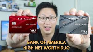 Redeem for cash back as a statement credit, deposit into eligible bank of america® accounts, credit to eligible merrill® accounts, or gift cards or purchases at the bank of america travel center. Bank Of America Duo Credit Cards For High Net Worth Individuals Asksebby