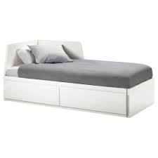Flekke Tagesbettgestell 2 Schubladen Weiss Ikea Deutschland Day Bed Frame Ikea Sofa Bed Comfortable Sofa