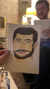 Abstract Portrait Date