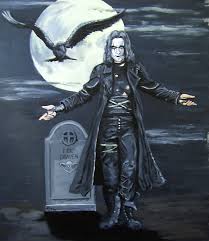 The film had the same basic premise, except that the couple were murdered in their loft apartment because they were fighting tenant eviction instead of being murdered on the side of the road for fun. Eric Draven The Crow By Sweetrosali On Deviantart