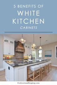 Having expensive cabinets hanging on your kitchen walls doesn't mean much if you don't like the color. 5 Reasons To Paint Your Kitchen Cabinets White Mhm Professional Staging