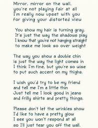 Mirror Mirror Ilove This Poem What A Poet Lol So Much Bahhh Ba Ha Rofl Quotes Funny Quotes Card Sayings