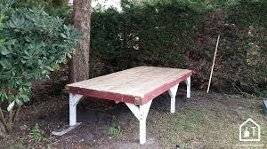 Plan de construction d'une cabane avec cadre de support. Construire Une Cabane En Palette Tuto Diy Bricolage Facile