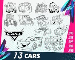 Download Cars Svg Cars Clipart Disney Cars Svg Cars 3 Svg Cars Cricut Lightning Mcqueen Mater Svg Cars Vector Cars Jpeg File Cars Png File Car Vector Cricut Svg