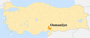 Osmaniye hem gastronomi gezileri için hem tarihi ve kültürel geziler. Osmaniye Haritasi