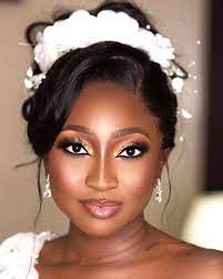 Tayo S Bridal Glow Was Flawless Here S How Joy Adenuga Did It In Croatia More On Www Bellanaij Black Bridal Makeup Wedding Makeup Bride Bridal Hair And Makeup